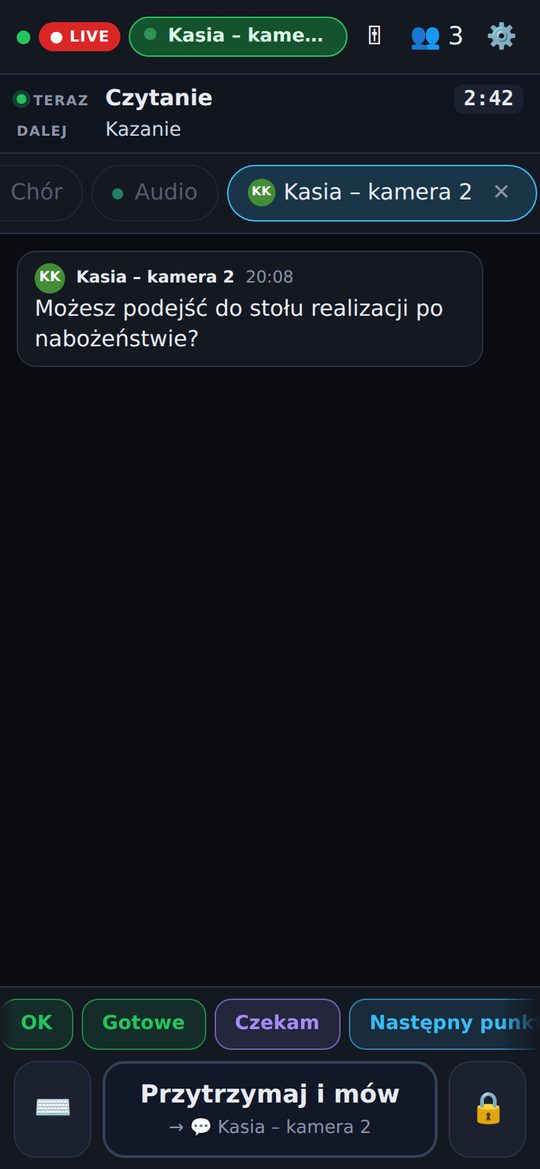 Rozmowa prywatna